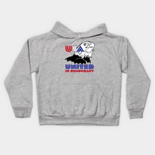 Democracy Eagle Kids Hoodie